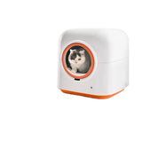 Automatic Self-Cleaning Smart Cat Litter Box 60L Odor-Eliminating Capacity Anti-Pinch Safety APP Control Hands-Free Waste