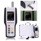 HT-9600 PM2.5 Detector Particle Dust Particle Counter 0.3 1.5 PM10 Air Pollution Detector Particle Dust Meter 2.8in LCD Display