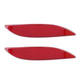 2Pcs Rear Bumper Reflector Red 265650004R Fit for RENAULT MEGANE MK3 2008-2013 Fluence Left Right Side ABS Replacement Reflector