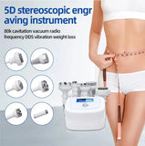 6 in 1 Lipo Cavitation RF 6 in 1 Ultrasonic Vacuum Body Slimming Sculpting Machine Face Massager Facial Health Device for home