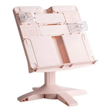 Solid Color Adjustable Reading Bookshelf Lifting Landing Book Holder Support Multifunctional Reading Stand
