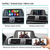 LHAutoabc Wireless Carplay Android Auto for NBT/CIC E70 F20 X1 X3 F25 F26 F48 Mini X4 X5 X6 F56 F15 Wireless Carplay Airplay