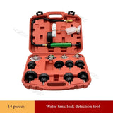 Car Water Tank Leak Detector Leak Testing Tool Vacuum Pressure Gauge Cooling Antifreeze Replacement Filler Refrigeration Tools