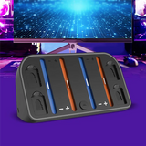 Wall Mount Charger Dock For Switch 2 For Joycon Controller Charging Station With 4Game Card Slots Up To 4 Controllers