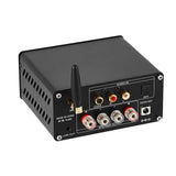 D175 TPA3251 Bluetooth 5.1 Stereo Amplifier with Optical/Coaxial Input and VU Meter Display