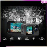 B27B Anti-Shake 4K HD Touch Screen Sports Camera Bare Metal Long Battery Life Waterproof 20M Photography Camera