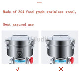 304 Stainless Steel 2500G Mill Grinder Machine Large-scale Crusher Household Commercial Powder Ultra-fine Grinding Device