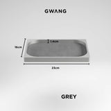 GWANG Aluminum CNC Desktop Storage Tray