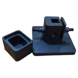 Detection of absorbance, fluorescence and transmittance  four-way light quartz cuvette bracket in scientific research laboratory