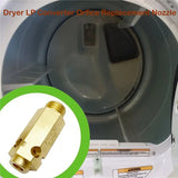 3Pcs 383EEL3002D Dryer LP Conversion Kit For & Kenmore Models Pure Brass, 3 Pcs, Replaces Multiple Part Numbers