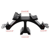Tri-Finderscope Mount Bracket Guide Scope Base Compatible for Astronomical Telescope