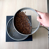 220V Household Coffee Bean Roasting Machine Cooling Plate Strong Wind Suction Double Layer Heat Sink Rapid Cooler Capacity 300G