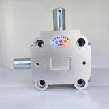 90 degree commutator gear stainless steel right angle steering box cast steel gearbox 40N.M large load 2.5 module 16 teeth