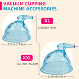 Butt Lift Machine Vacuum Therapy Non Surgical BBL Hip Enhancement Gluteal Enlargement Large Suction Cups Home Use Body Shaping