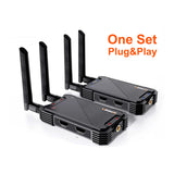 400M Dual HDMI Wireless Extender Display Adapter Video Transmitter Receiver Screen Share for DVD Camera Laptop PC To TV Monitor