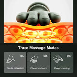 Portable finger pressure neck and back massager, electric deep tissue 4D simulation hand design, relieves and relaxes muscle