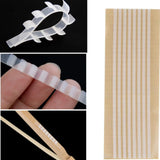 200pcs Clear Non-Slip Rubber Hanger Grips Hanger Strips Adhesive Clothes Hanger Grips Closet Accessories