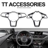 Car Steering Wheel Button Frame Replace For TT Accessories