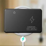 2Pcs Wireless Charging Tracking Location Mini Wallet Tracker Card Waterproof GPS Locator Work For Iphone Find My Tracker