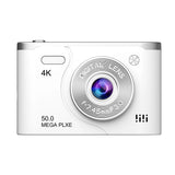 Digital Camera Dual Lens Portable Compact Camera 2.4inch LCD Photography Camera with Fill Light Photo Video Camera for Kids