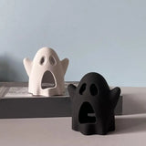2025 New Spooky Silicone Holder Mold For Epoxy Resin Making Tealight Holder
