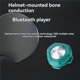 Noise Cancellation Motorcycle Bluetooth Headset Bone Conduction Speaker Waterproof BT Helmet Headset For Skiing