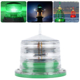Ship Beacon Light Barge LED Navigation Flashing Floating Marine Boat Accessory Waterproof Solar Ship Light IP68 Waterproof Solar