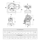 Precision 4 Inch Dividing Head for Milling Machine with 3 Jaw Chuck Semi Universal Rotary Table Metalworking Tool