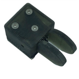 ABWG-QU-2020 Mini Rabbit Dual Paddle Auto Key Base Attached Shortwave Radio Morse Multifunction Convenient CW Electric