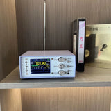 High Sensitivity Desktop TEF6686 Radio Digital FM/AM Radio Built-in Lithium Battery And AM Antenna