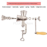 Hand Crank Coffee Bean Grinder Manual Stainless Steel Fixed Pepper Grinder Multifunctional Spice Grinding Machine Easy To Clean