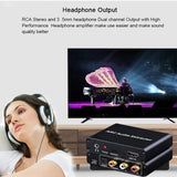 192KHz ARC Audio Adapter Extractor Digital to Analog Audio Converter DAC SPDIF Coaxial RCA 3.5mm Jack Output For TV Monitor