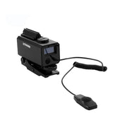 2-in-1 Professional Mini Metal Laser Rangefinder Speedometer1200M Real-time Distance Laser Range Finder for Hunting Outdoor