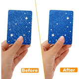 B27B TCG Card Grading Care Flattening Repairing Tool 210Pcs Card Cleaning Kit, For Collector Gift Cleaner Tool Accessories