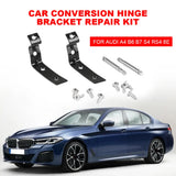 Glove Box Repair Kit 8E1880302B DIY Compartment Lid Hinge Kit 8E1857124A24A Snapped Repair Kit Hinge Brackets for Audi A4 B6 B7