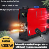 12V24V Parking Heater Diesel Heating Integrated Machine Car Mounted Fuel Air Heater Constant Temperature Control