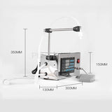 220V Digital Control Liquid Filling Machine Semi Auto Single Head Liquid Filler with LED Display for Beverage Food Grade Liquids