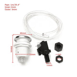 1 Set Air Switch 5-10KP 250V 16A Bath Tub Spa Waste Garbage Disposal Self-Lock Air Switch Push Button