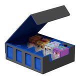 Trading Card Storage Box With Window, 4-Row Deck Case With Removable Lid,Card Deck Box For Game Sports Card