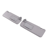 1Pair Car Sun Visor Inside Sunshade Gray For Hyundai I30 I30CW 2008-2011 85201-2L020 85202-2L020