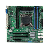 C612 IPC nas soft routing X99 main board E5-V3V4 quad network 2.5G 10sata MATX