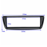 1 Din Car Stereo Radio Fascia Panel Plate Trim Kit Frame for Citroen C1 for Toyota Aygo Ab for Peugeot 107