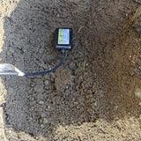 Professional RS485 MODBUS LORA LORAWAN 915MHZ 868MHZ 7 IN 1 SOIL MOISTURE TEMPERATURE EC SALINITY NPK SENSOR