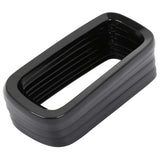 7Pcs Bright black without Mesh Front Grille Inserts Sticky Grill Cover Frame Trims Kit for Jeep Renegade 2015-2018