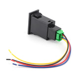 4‑Pole Universal Car Fog Lamp Switch Push Button for Toyota Land Cruiser 100 75 76 78 79 Series DRL Switch Button