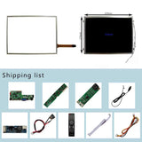 VGA USB LCD Controller Board With 10.4inch 1024x768 IPS Touch LCD Panel