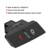 Switch Button Car Central Lock Button Left Front Door Locking Switch 4F1962107 Replacement For A6L 05‑08 Car Accessories