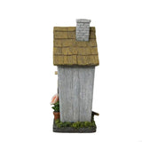 2025 New Resin Bird House Waterproof Nest Cage for Outdoor Easy Installation Attracting Birds Shelter Place Garden Decoration