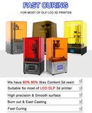 3D High Wax 80% Liquid Photopolymer Resins 3D Casting Resins Jewelry Castable Resin for LCD DLP SLA Printer