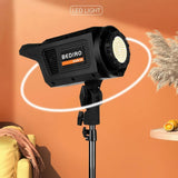 New 100W Studio Flash Light 6500K Bowens Mount LED Modeling Lamp Angle Adjust Strobe Light for Product